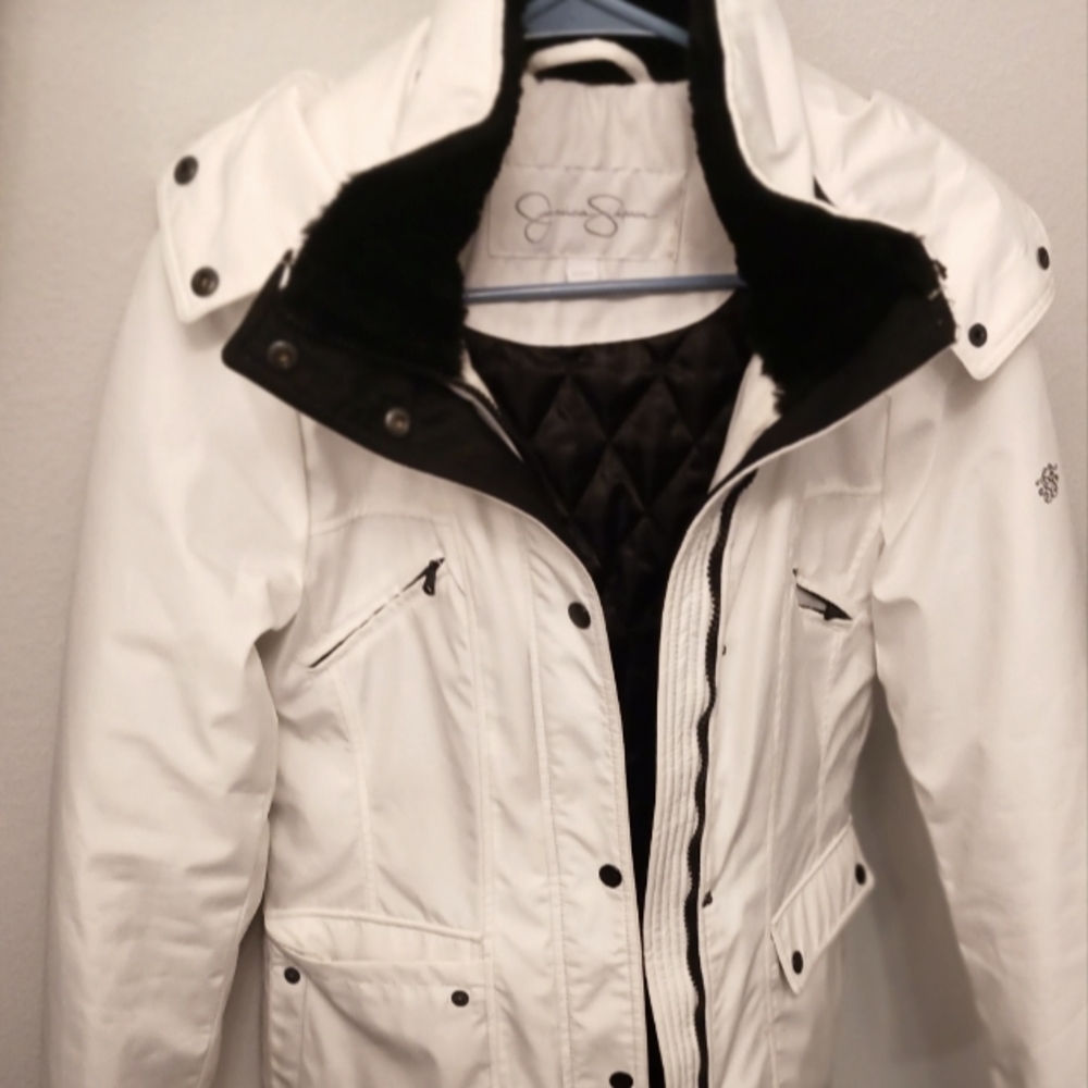 Jessica Simpson winter coat from Macy's.  Gently worn. Mid length.